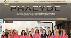 Desktop Screenshot of phaeyde.com