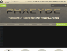 Tablet Screenshot of phaeyde.com
